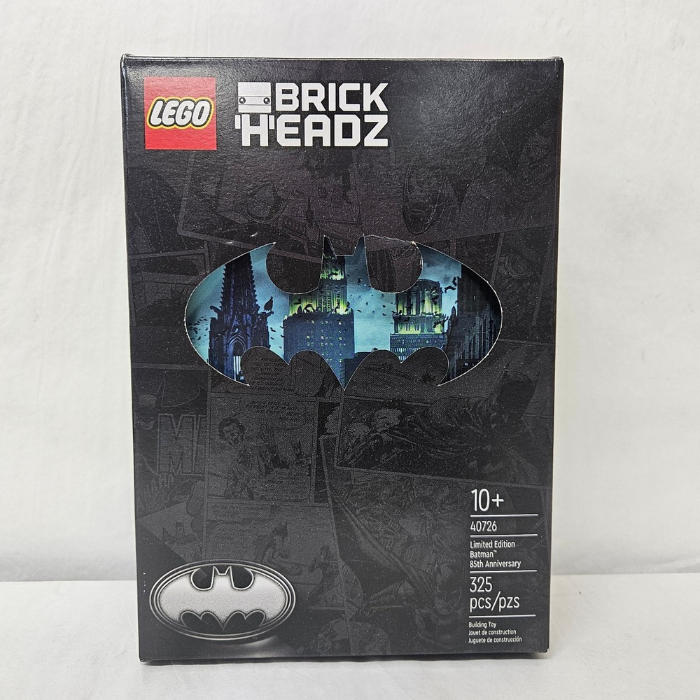 LEGO BrickHeadz 40726 Limited Edition Batman 85th Anniversary 325 pcs New Sealed